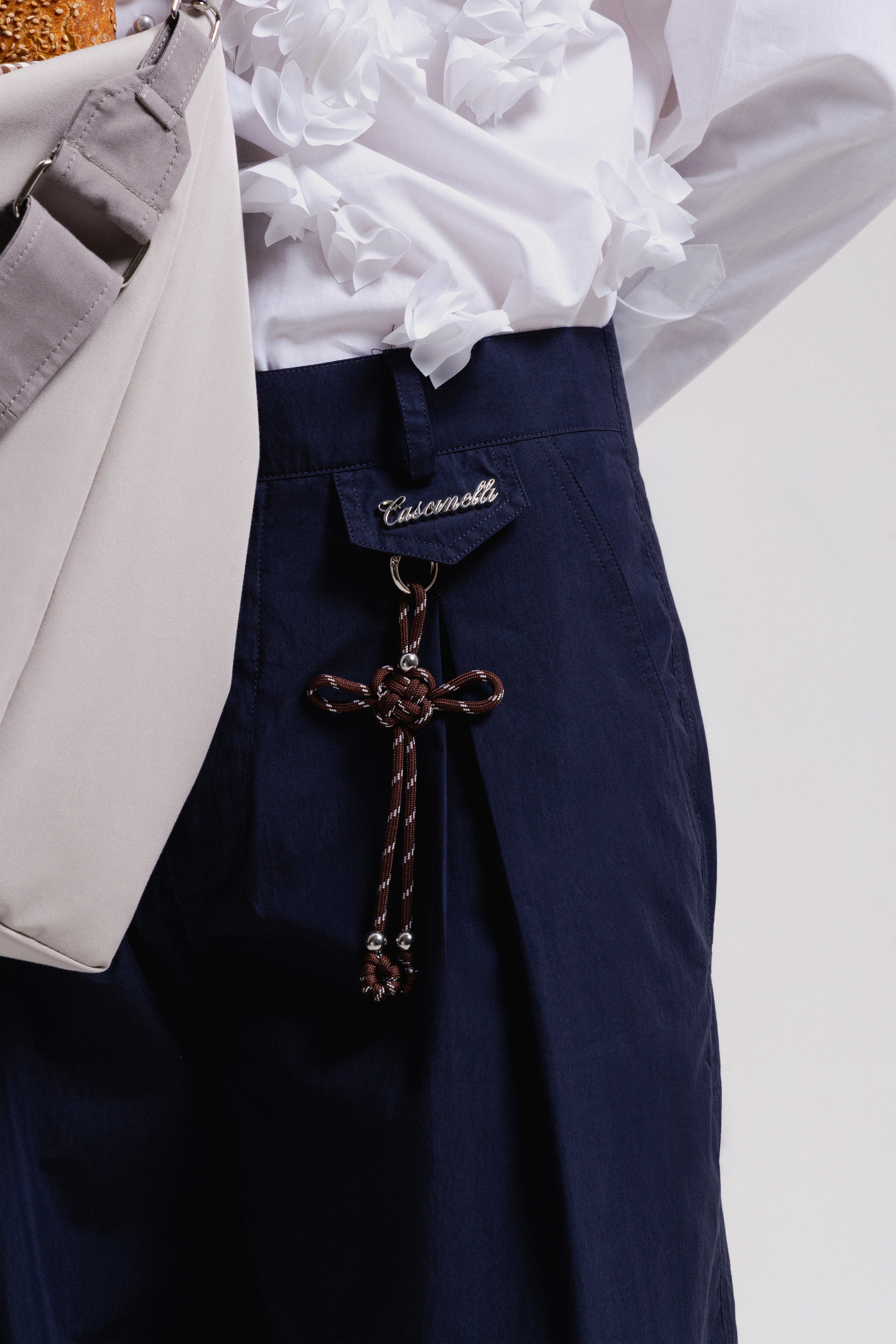 Cotton Double Pleat Shorts