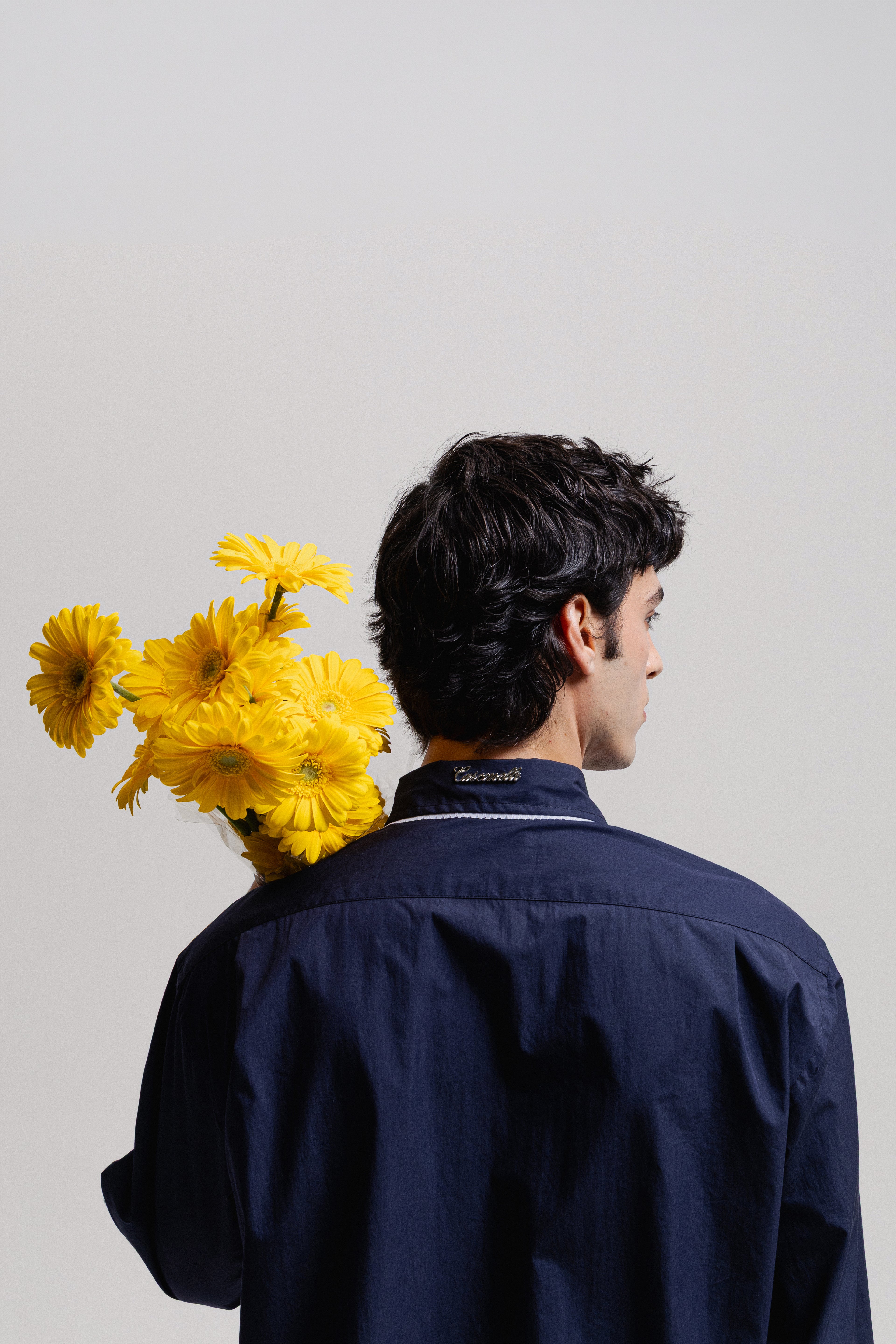 Nylon Cotton Flower Shirt