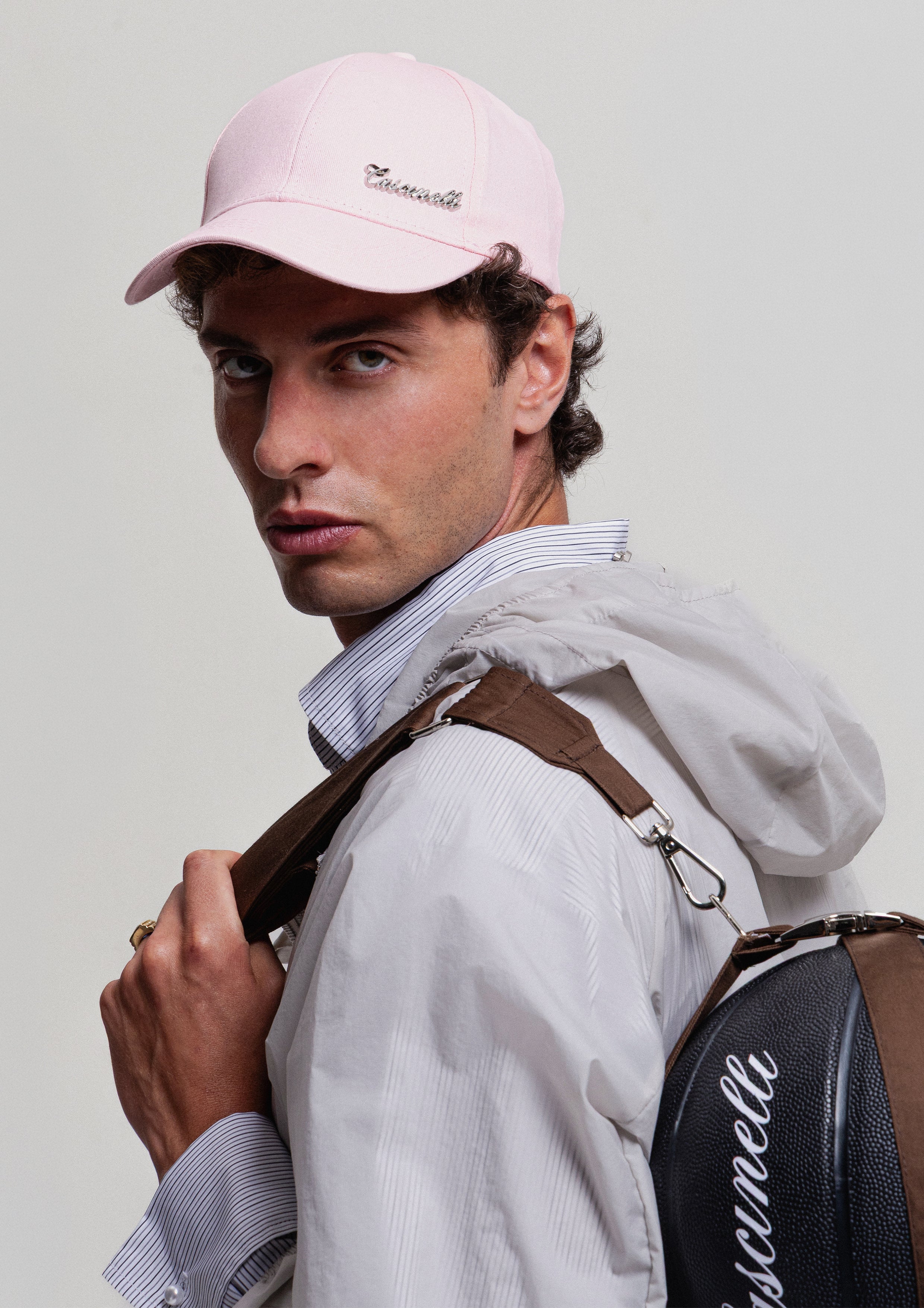 Pink Logo Baseball Hat