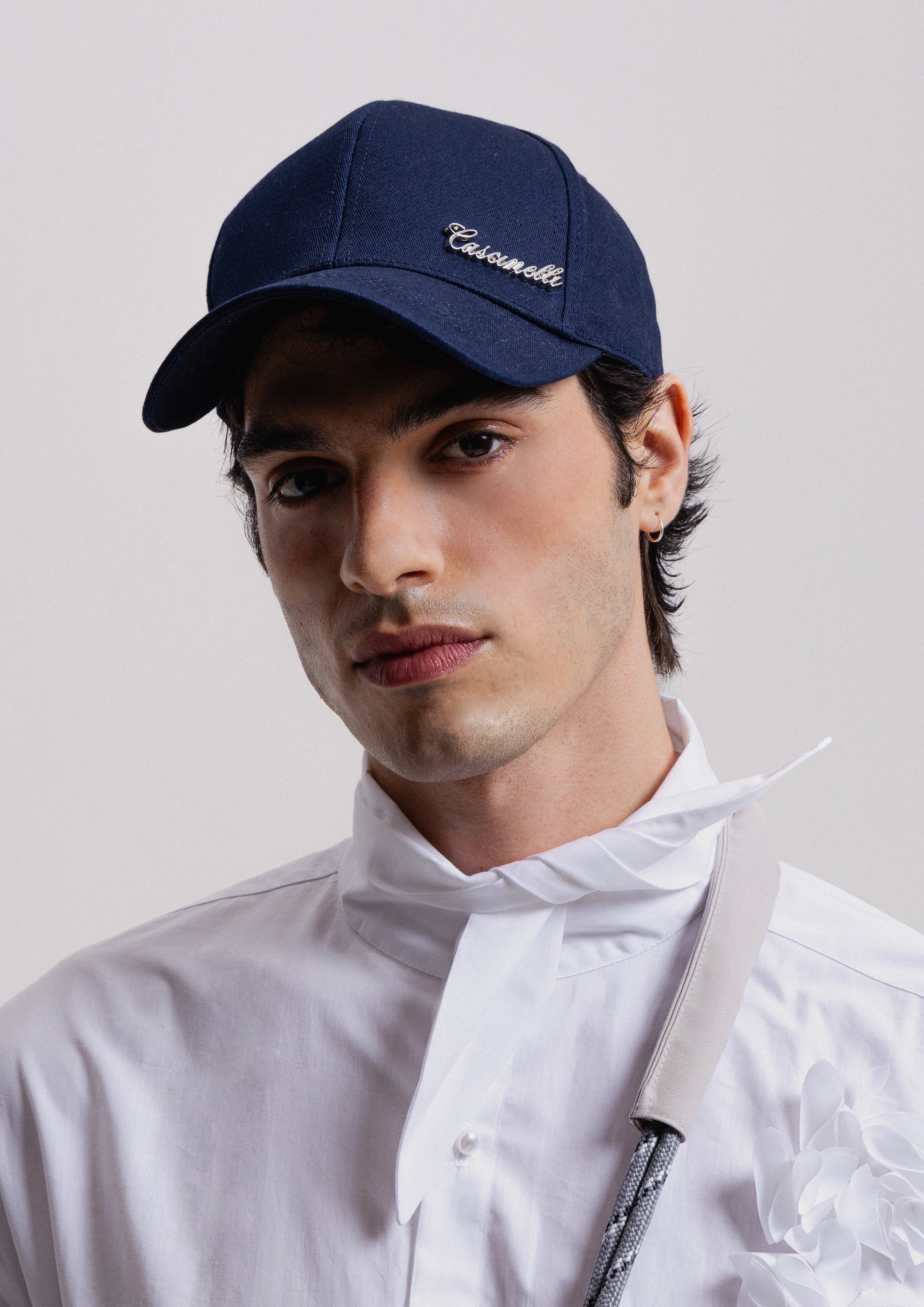 Navy Logo Baseball Hat